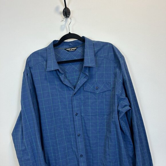 UNDER ARMOUR Mens 2XL Backwater Long Sleeve Button Fishing Shirt 1290754 - Picture 2 of 8